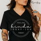 Feeling Kinda IDGAF-ish Today V-Neck Tee Shirt
