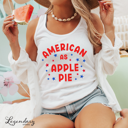 American As Apple Pie Tank Top