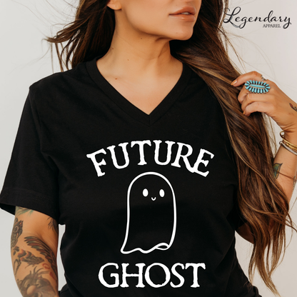 Future Ghost V-Neck Tee Shirt