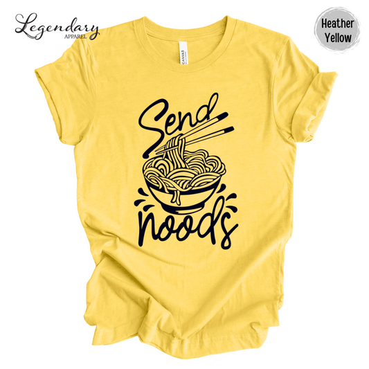 Send Noods Shirt Ramen Noodle Tee Shirt