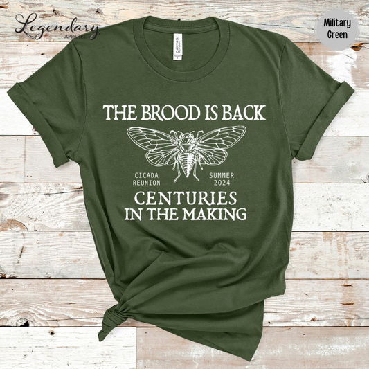 Cicada The Brood Is Back T-Shirt