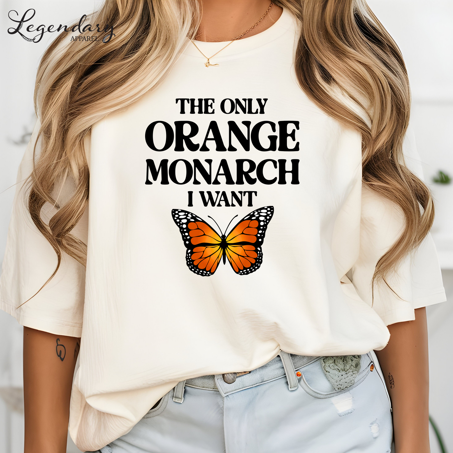 The Only Monarch I Want Oversized Tee