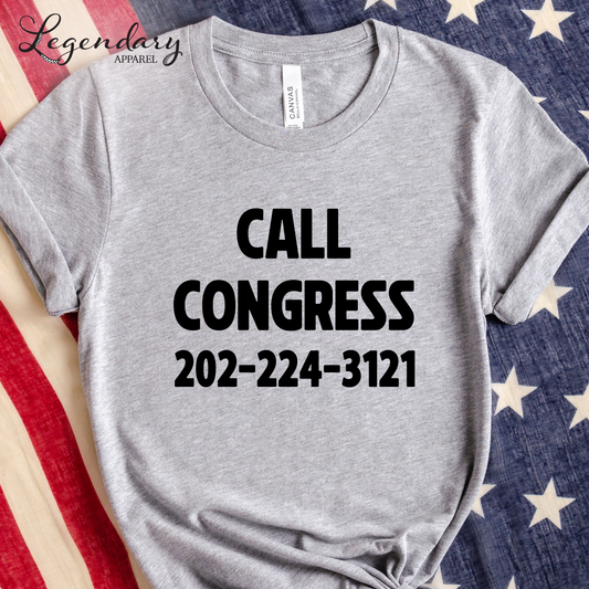Call Congress TShirt Resist Shirt Equal Rights Political Sweatshirt Anti Maga VNeck Tee Shirt Human Rights Protest Shirt