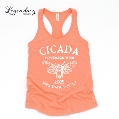 Cicada Comeback Tour 2025 Tank Top
