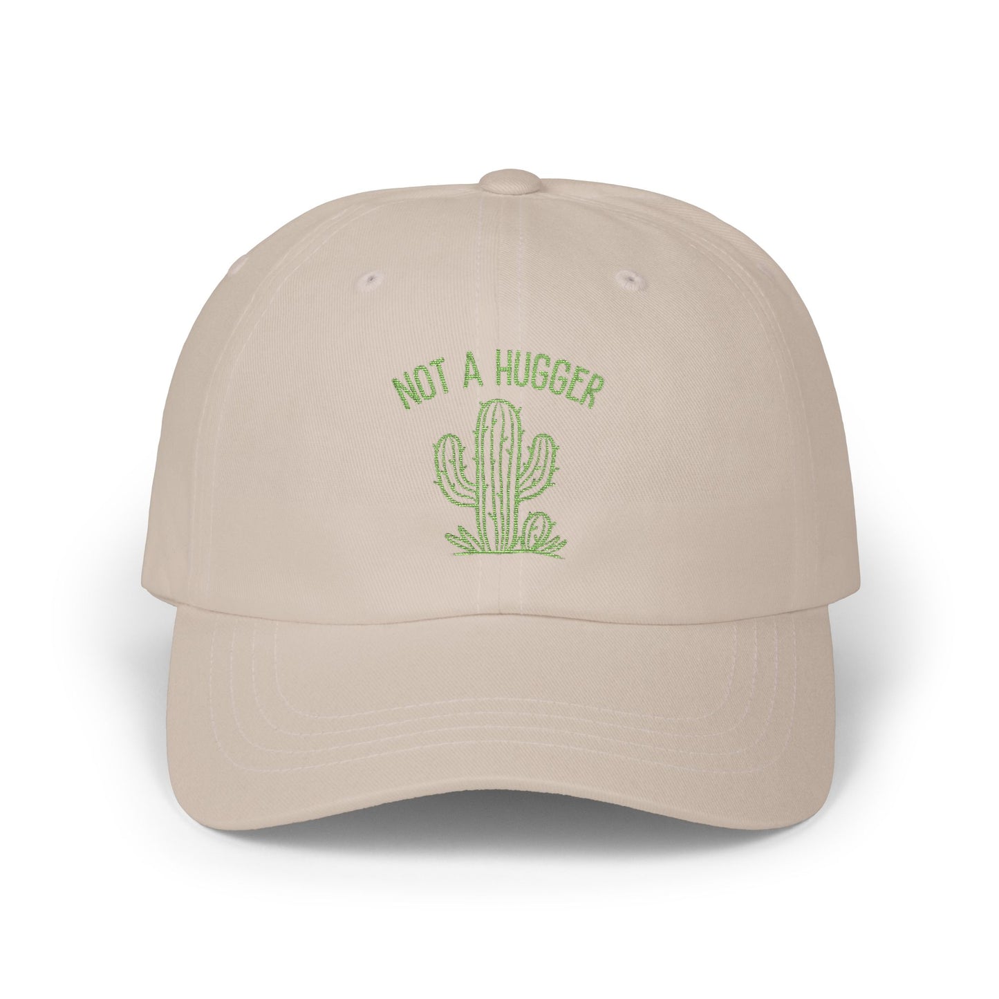 Not A Hugger Embroidered Hat