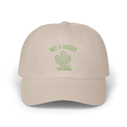 Not A Hugger Embroidered Hat
