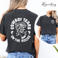 Cowboy Tears Comfort Colors Oversized Tee