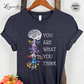 Vagus Nerve Shirt Nervous System Anatomy You Are What You Think Mindfulness Shirt