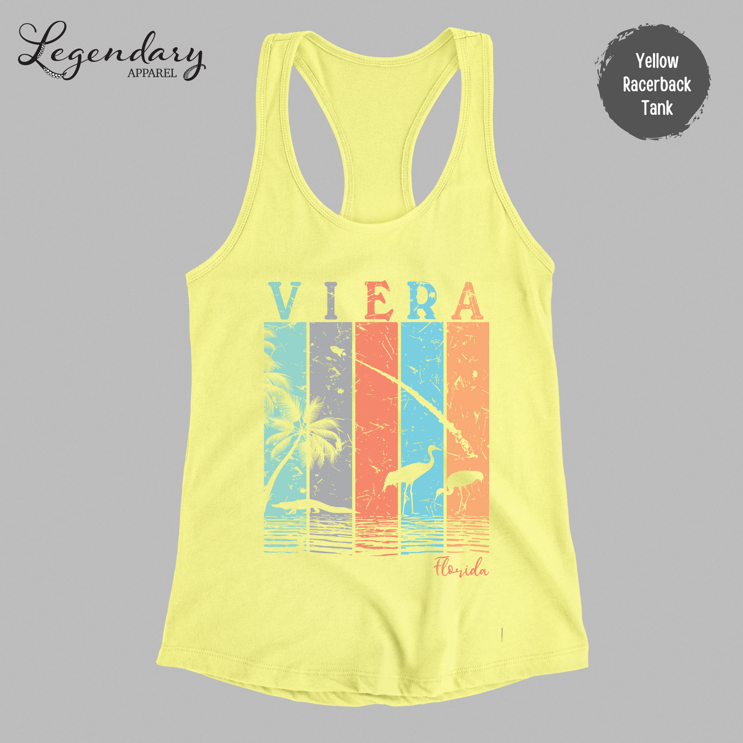 Viera Florida Racerback Tank Top