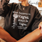 Vagus Nerve Sweatshirt What Happens In Vagus Stays In Vagus