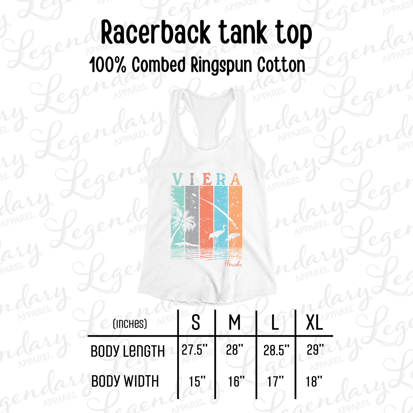 Viera Florida Racerback Tank Top