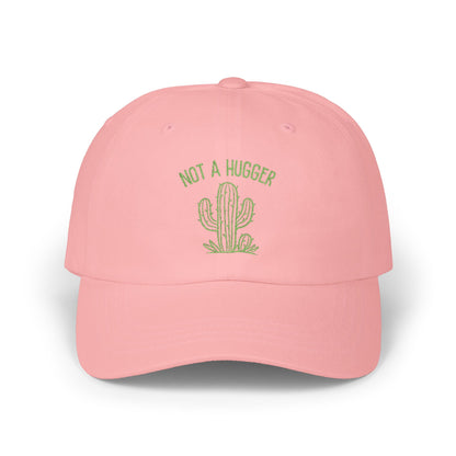 Not A Hugger Embroidered Hat