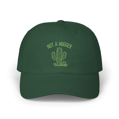 Not A Hugger Embroidered Hat