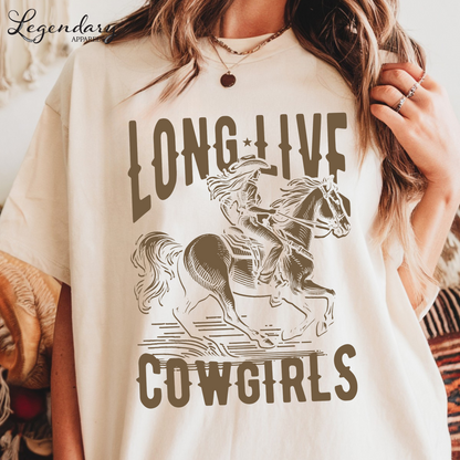 Long Live Cowgirls Comfort Colors T-Shirt