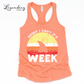 Sorry I Can't It's Shark Week Tank Top