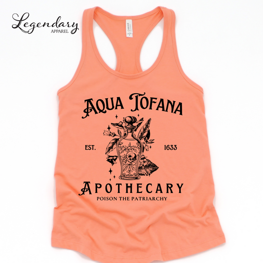 Aqua Tofana Poison Bottle Tank Top