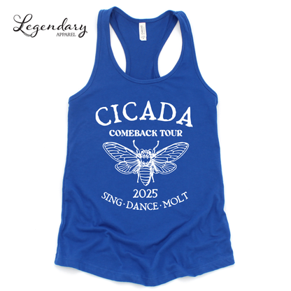 Cicada Comeback Tour 2025 Tank Top
