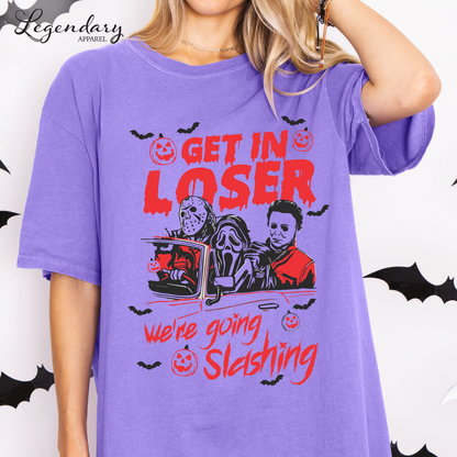 Get In Losers We're Going Slashing Oversized Tee