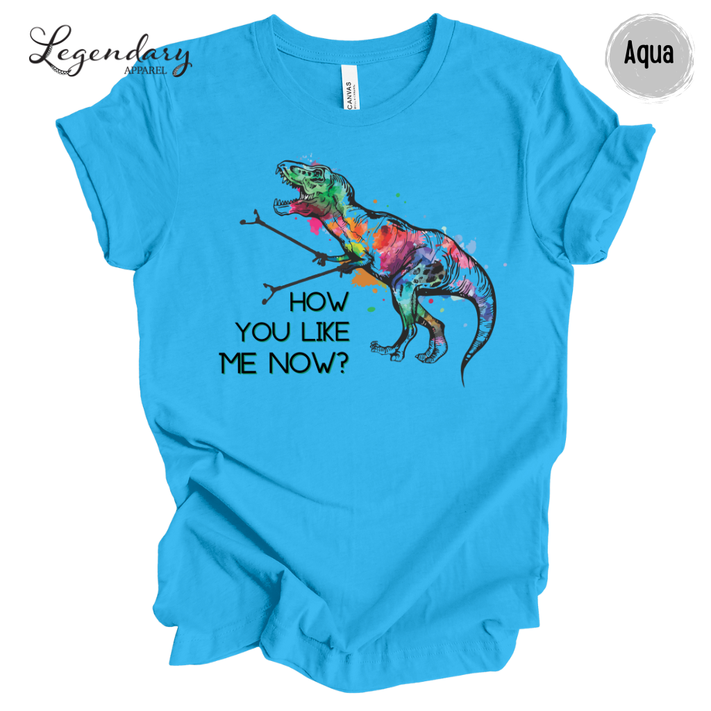 How You Like Me Now T-Rex w/ Hand Grabbers Tee Shirt & Racerback Tank Top