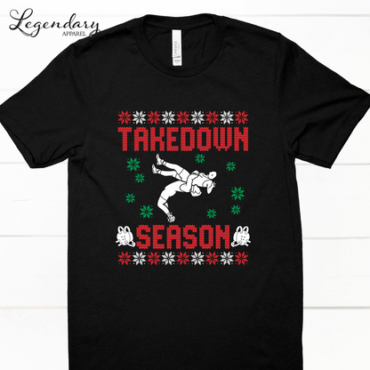 Ugly Sweater Takedown Season Christmas Shirt