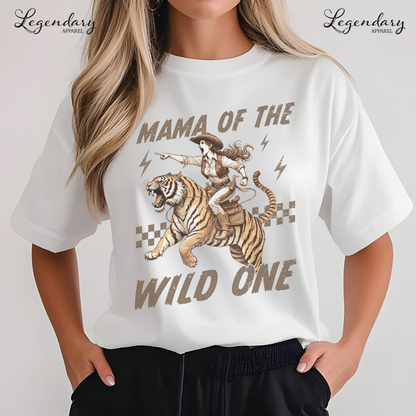 Mama Of The Wild One Heavyweight T-shirt