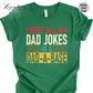 I Keep All My Dad Jokes In A DAD-A-BASE Men's T-Shirt