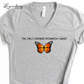 The Only Monarch I Want V-Neck Tee Shirt