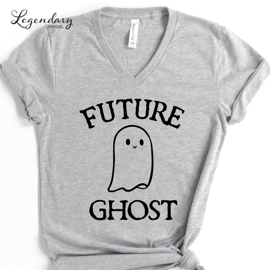 Future Ghost V-Neck Tee Shirt
