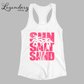 Sun Salt Sand Racerback Tank Top