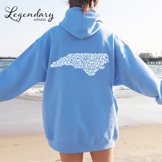 North Carolina Shark Tooth Fossil Sweatshirt