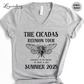 The Cicadas Reunion Tour 2024 V-Neck Tee Shirt