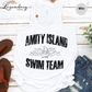 Amity Island Swim Team Racerback Tank Top