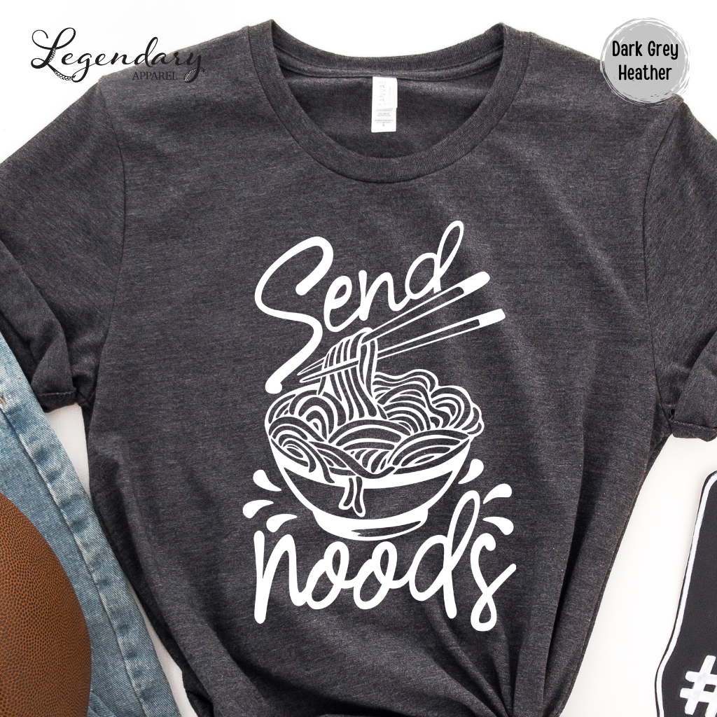 Send Noods Shirt Ramen Noodle Tee Shirt