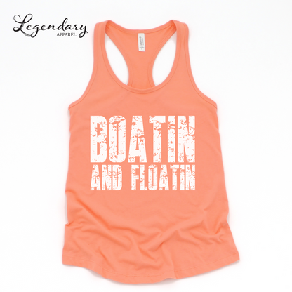 Boatin and Floatin Tank Top