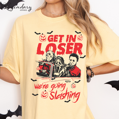 Get In Losers We're Going Slashing Oversized Tee