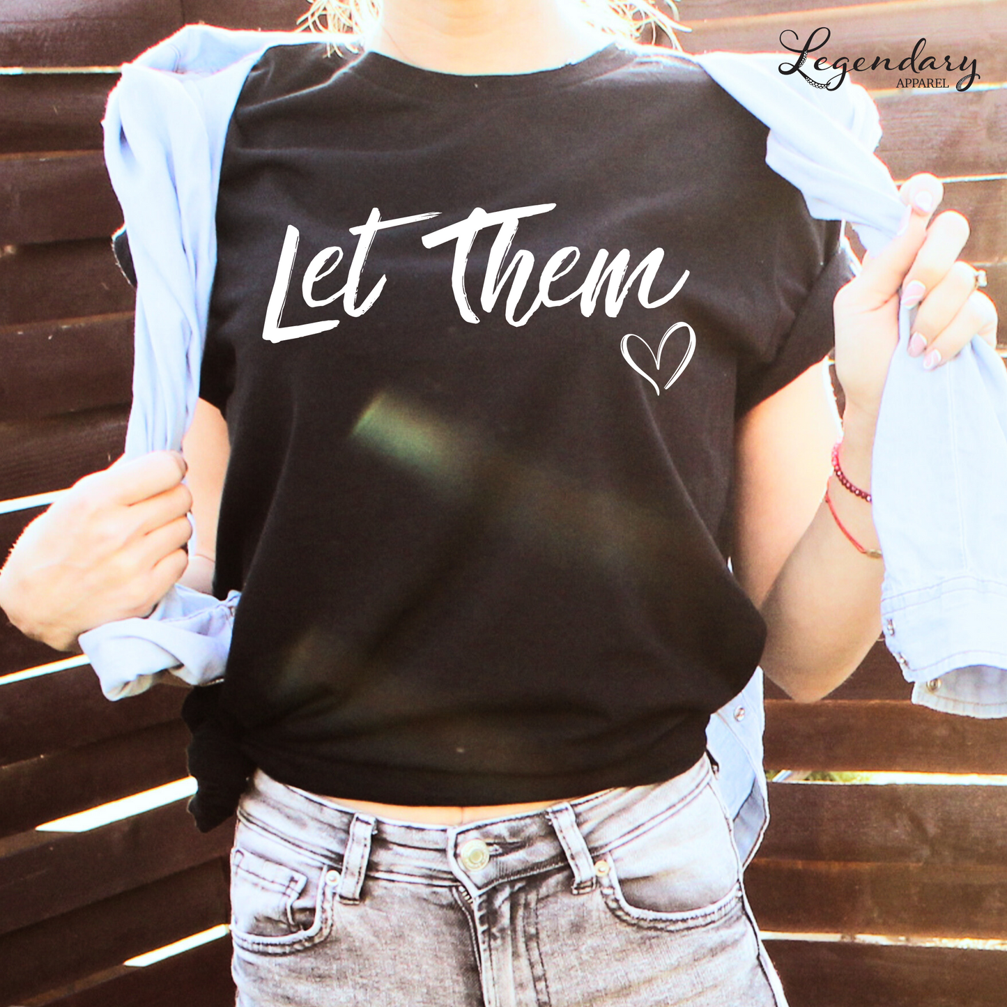 Let Them Inspirational and Mental Health Shirt