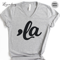 Kamala V-Neck Tee Shirt ,la design