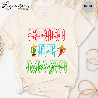 Cinco De Mayo Shirt Turn Down Por Que