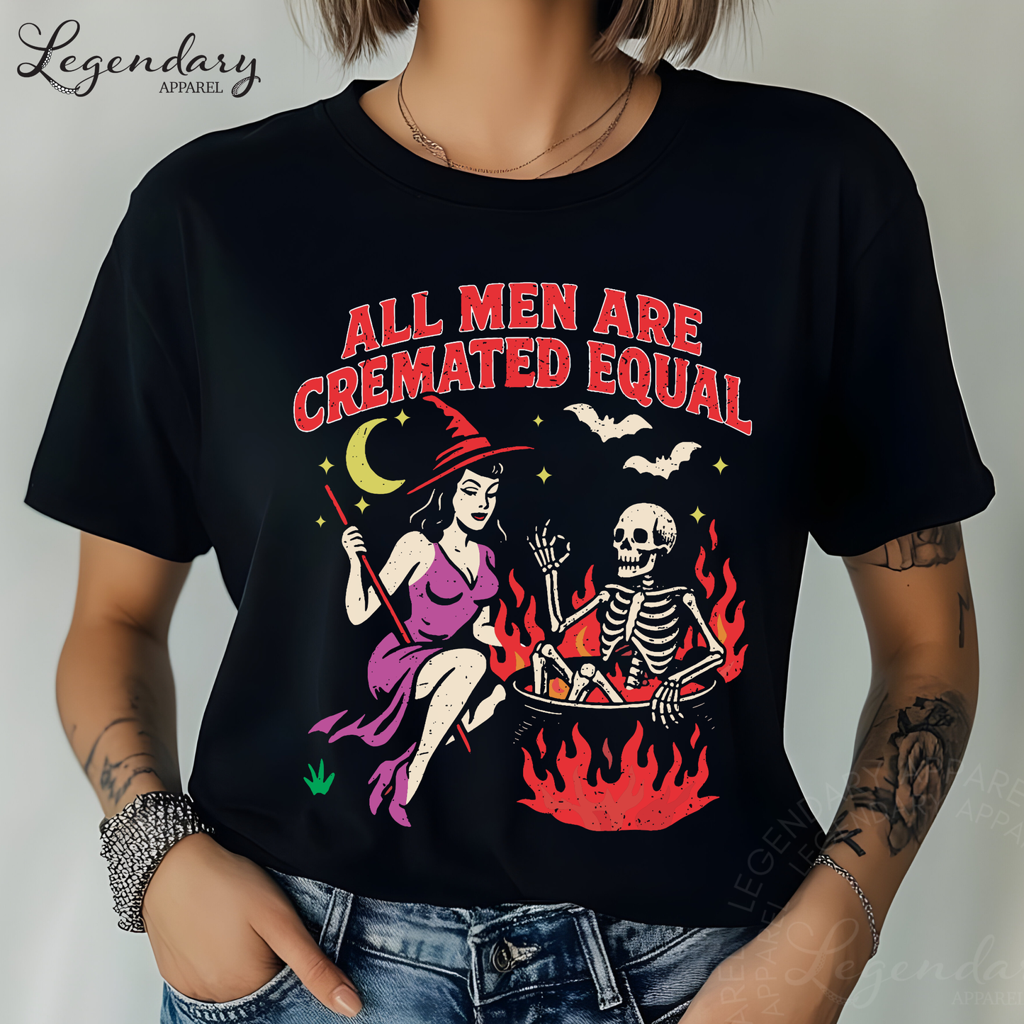 All Men Are Cremated Equal Shirt