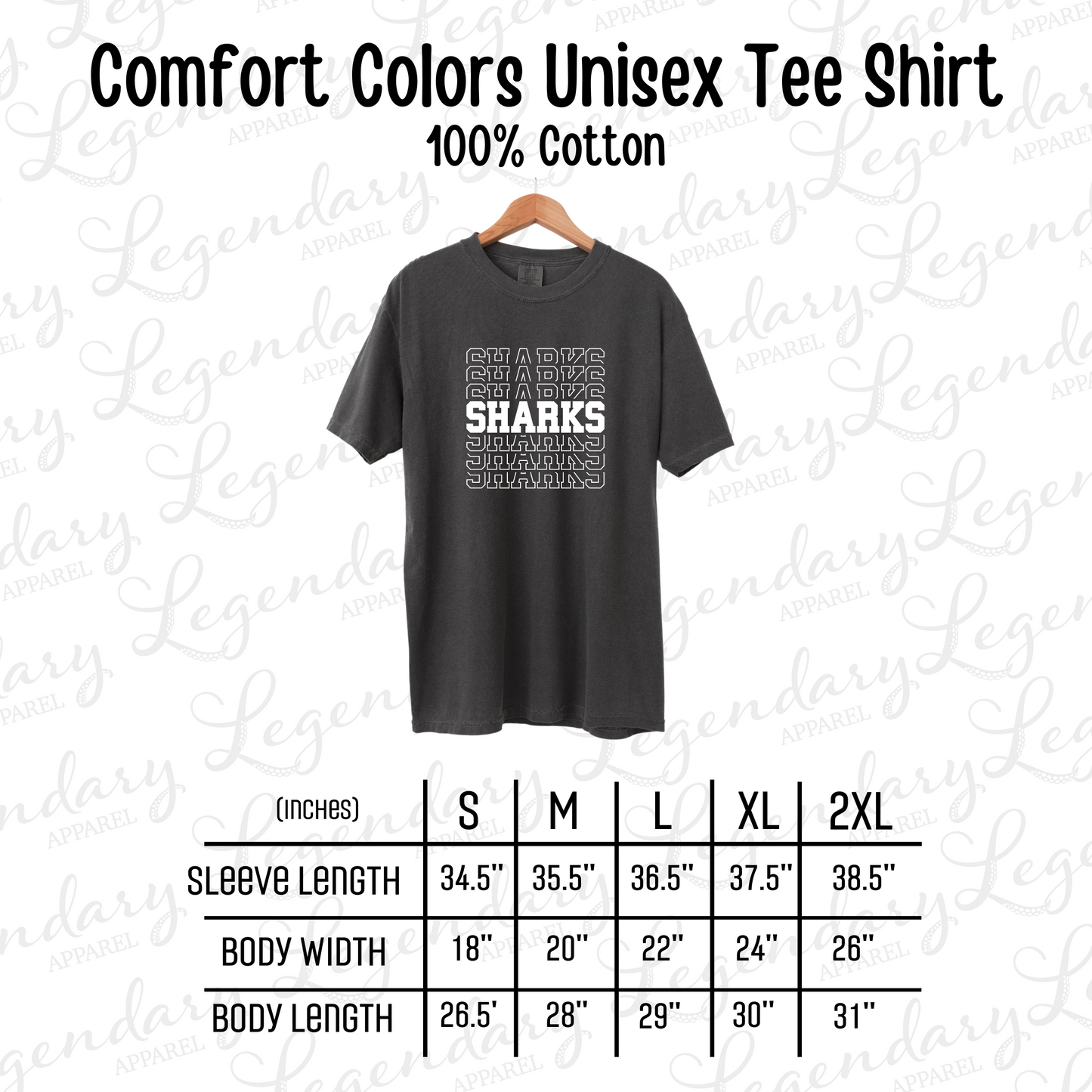 Sharks Sharks Sharks Tee Shirt