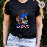 Merica Bald Eagle Tee Shirt