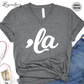 Kamala V-Neck Tee Shirt ,la design