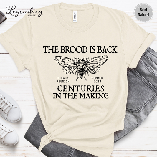 Cicada The Brood Is Back T-Shirt