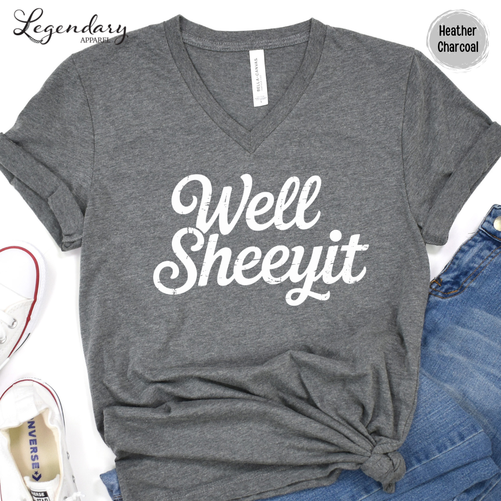 Well Sheeyit V-Neck Shirt