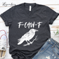 Raven F Caw F Crow VNeck