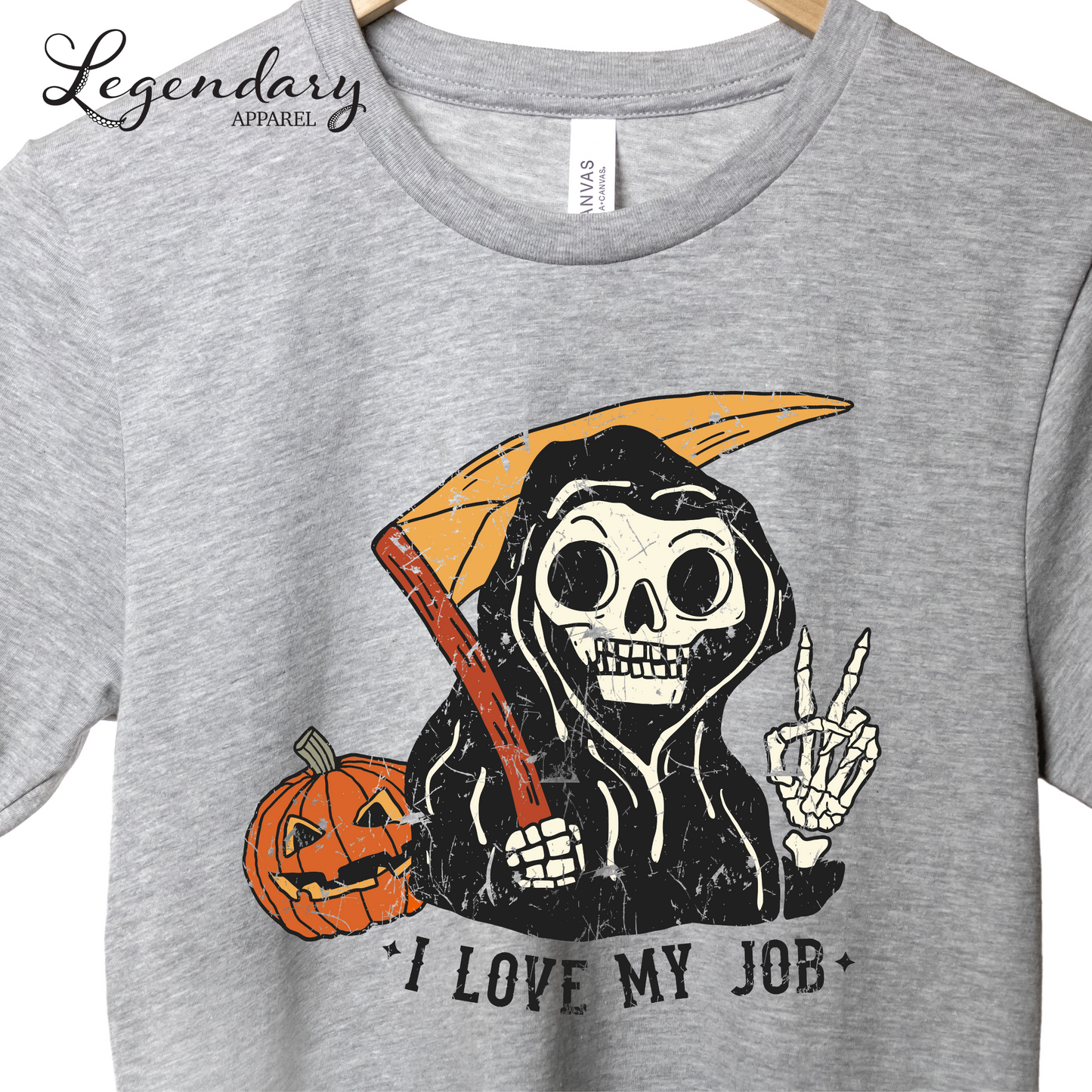 Grim Reaper I Love My Job T-Shirt