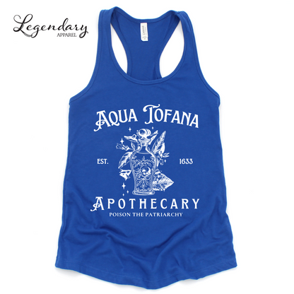 Aqua Tofana Poison Bottle Tank Top