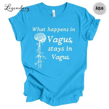 Vagus Nerve Shirt What Happens In Vagus Stays In Vagus
