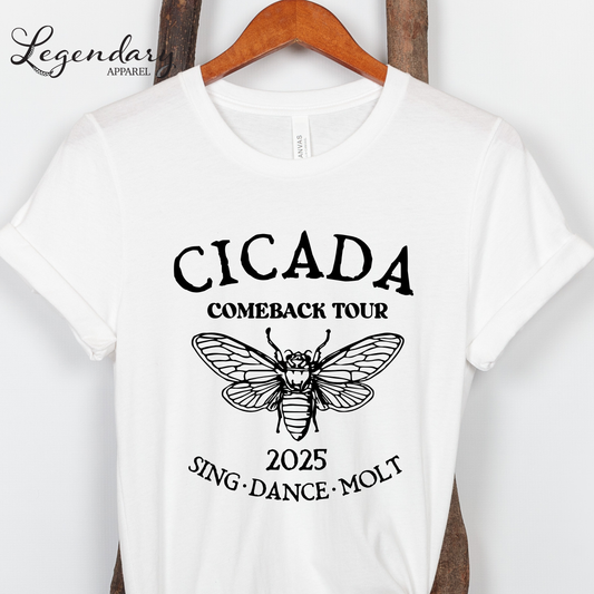 Cicada Comeback Tour 2025 T-Shirt