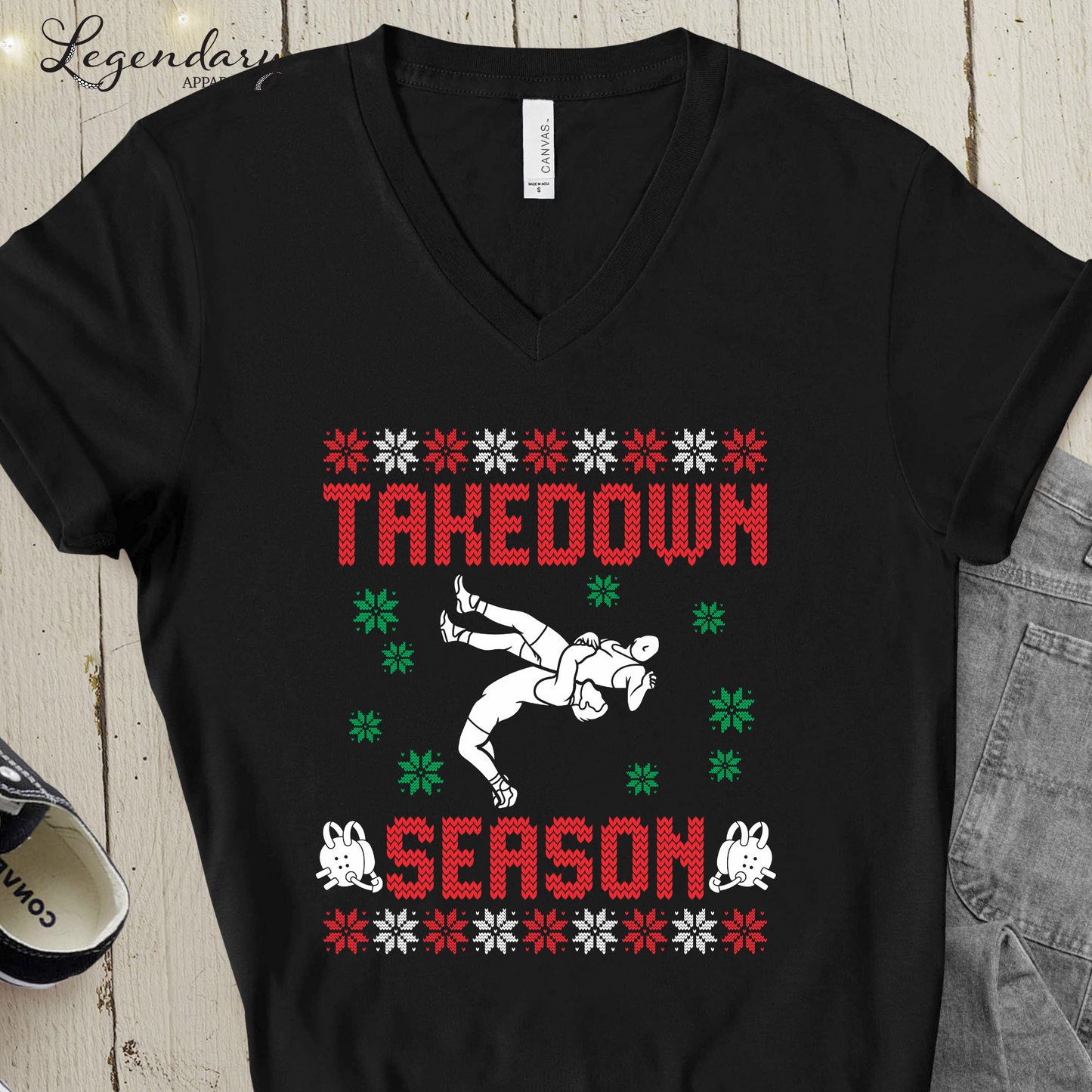 Ugly Sweater Takedown Season Christmas Shirt